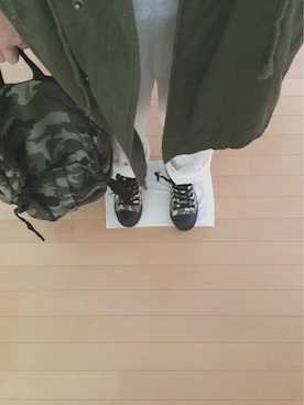「アベイル」｜「アイテム（オールインワン・サロペット）」を使った、なお なお。さん（レディース・159cm）の春コーディネート