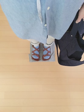 「ROBERTA SETTELS（ロベルタセッタ）のアイテム（シューズ）」を使った、なお なお。さん（レディース・159cm）の春コーディネート