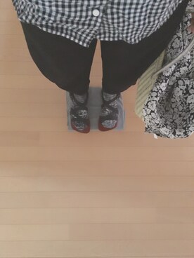 「ROBERTA SETTELS（ロベルタセッタ）のアイテム（シューズ）」を使った、なお なお。さん（レディース・159cm）の夏コーディネート