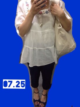 y.hanonさん（レディース・156cm）の夏コーディネート