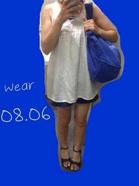 y.hanonさん（レディース・156cm）の夏コーディネート