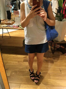 y.hanonさん（レディース・156cm）の夏コーディネート