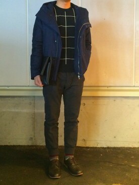 hira3さん（メンズ・167cm）の冬コーディネート