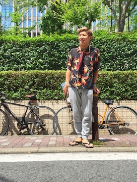 Leitaroさん(メンズ・164cm)の夏コーディネート