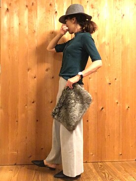 haru◡̈⃝♡さん（レディース・161cm）の秋コーディネート