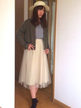 mykさん（レディース・160cm）の春コーディネート