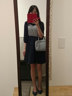 「LD prime（エルディープライム）のアイテム（トップス）」を使った、こあらさん（レディース・159cm）の夏コーディネート