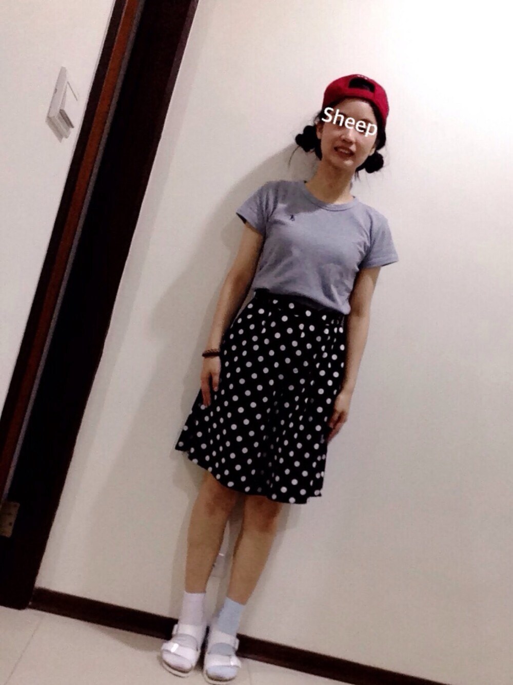 「小學生」｜「planetのアイテム（スカート、ブラック系）」を使った、一個晴さん（レディース・158cm）の秋コーディネートの1枚目の写真