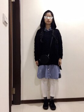 「zakka w（zakka w）のアイテム」を使った、一個晴さん（レディース・158cm）の春コーディネート