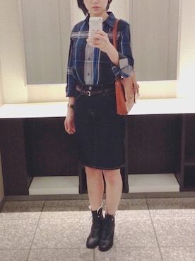 「アイテム（アナログ腕時計）」を使った、amiさん（レディース・157cm・20代）の秋コーディネート