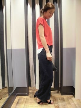 mio🍑さん（レディース・172cm）の夏コーディネート