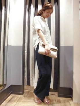 mio🍑さん（レディース・172cm）の夏コーディネート