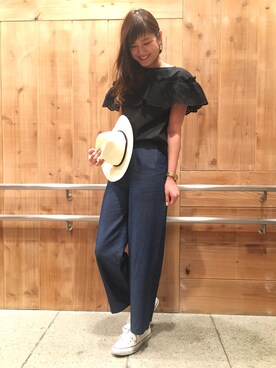 mio🍑さん（レディース・172cm）の春コーディネート