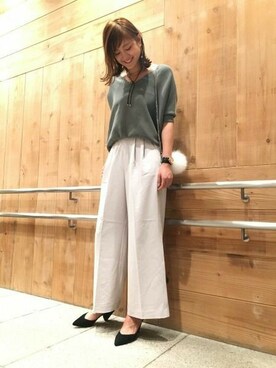 「A part by（アパートバイ）のアイテム（PC・スマホグッズ/家電）」を使った、mio🍑さん（レディース・172cm）の夏コーディネート