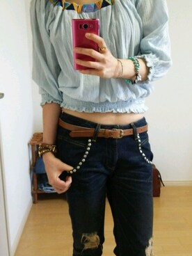 まろさん（レディース・162cm）の春コーディネート