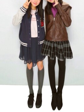 Hanakoさん（レディース・153cm）の秋コーディネート