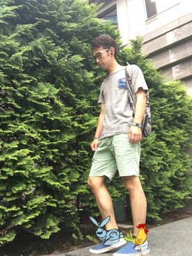 カラカジのYJさん（メンズ・175cm）の夏コーディネート