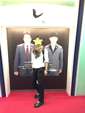 「アイテム（ストール/ショール、ブラウン系）」を使った、ダティーさん（メンズ・170cm）の冬コーディネート