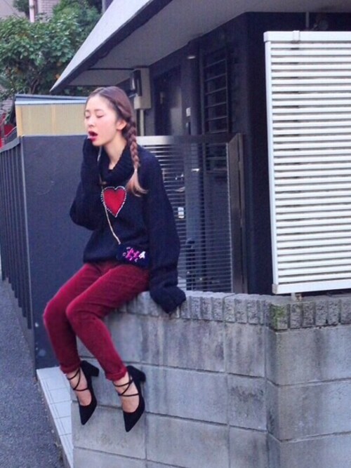 merry jenny 吉河唯さんのコーディネート