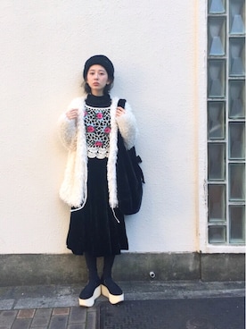 merry jenny 吉河唯さんのコーディネート