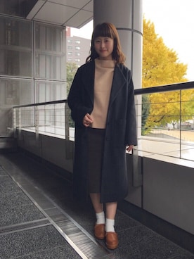 えぐっちょさん（レディース・157cm）の冬コーディネート