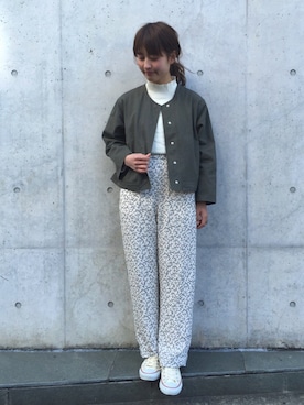 えぐっちょさん（レディース・157cm）の春コーディネート
