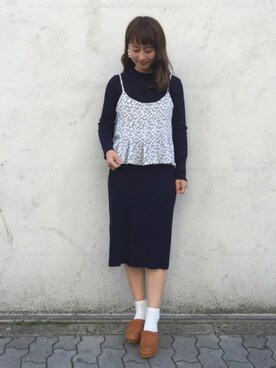 えぐっちょさん（レディース・157cm）の冬コーディネート