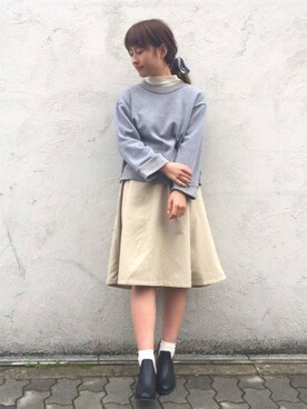 えぐっちょさん（レディース・157cm）の冬コーディネート