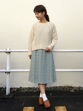 えぐっちょさん(レディース・157cm)の冬コーディネート