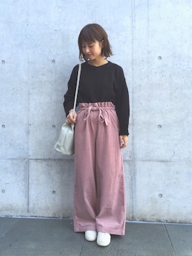 えぐっちょさん（レディース・157cm）の秋コーディネート