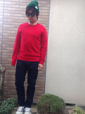 1066さん(メンズ・171cm)の春コーディネート