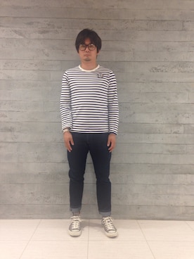 「アイテム（ブローチ/コサージュ）」を使った、1066さん（メンズ・171cm）の夏コーディネート