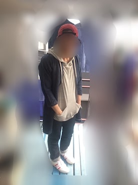 「nonnative（ノンネイティブ）のアイテム（パーカー）」を使った、ryokiyotaさん（メンズ・175cm）の春コーディネート