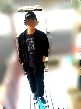 「アイテム（ナイロンジャケット）」を使った、ryokiyotaさん（メンズ・175cm）の春コーディネート