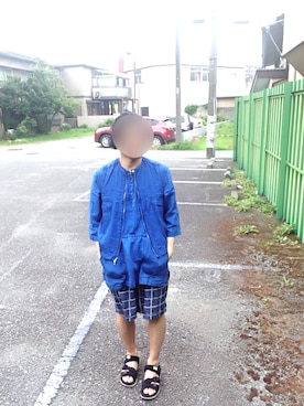 「suicoke（スイコック）のアイテム」を使った、ryokiyotaさん（メンズ・175cm）の夏コーディネート