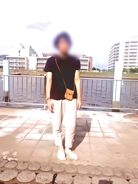 「nonnative（ノンネイティブ）のアイテム（サンダル）」を使った、ryokiyotaさん（メンズ・175cm）の夏コーディネート