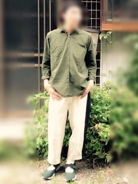 「MARNI（マルニ）のアイテム（パンツ）」を使った、ryokiyotaさん（メンズ・175cm）の秋コーディネート