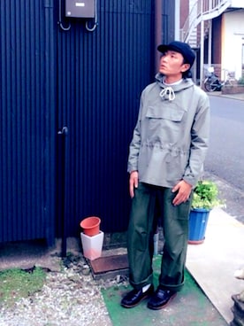 「CAMBER（キャンバー）のアイテム」を使った、ryokiyotaさん（メンズ・175cm）の秋コーディネート