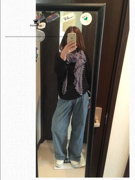 「Another Edition」｜「アイテム（モカシン/デッキシューズ）」を使った、9さん（レディース・164cm）の春コーディネート