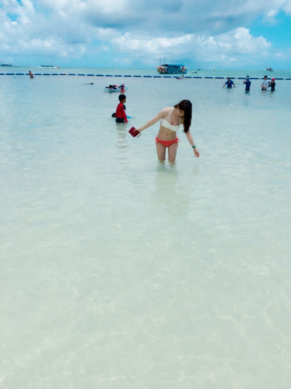 「水着、夏、summer、夏コーデ」｜「JILL STUARTのアイテム（水着、ホワイト系）」を使った、とら☆さん（レディース・152cm）の夏コーディネートの1枚目の写真