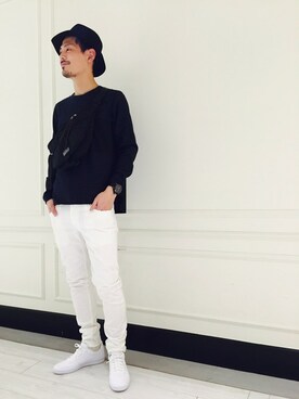 「JUNRED（ジュンレッド）のアイテム（その他）」を使った、masachikaさん（メンズ・180cm）の冬コーディネート