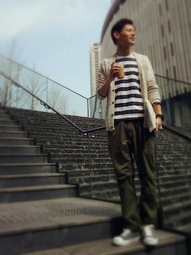 masachikaさん（メンズ・180cm）の春コーディネート