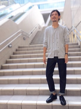 「LE JUN（ルジュン）のアイテム」を使った、masachikaさん（メンズ・180cm）の秋コーディネート