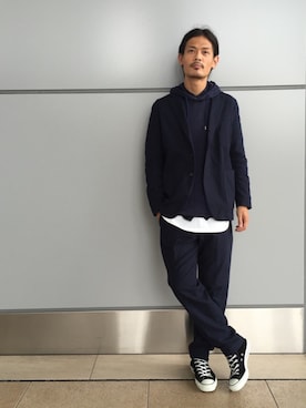 masachikaさん（メンズ・180cm）の秋コーディネート