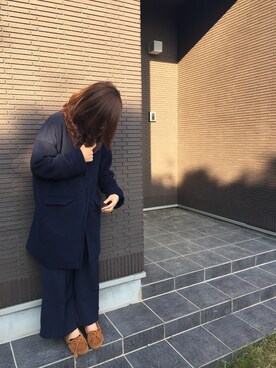 RIONさん(レディース・155cm)の冬コーディネート