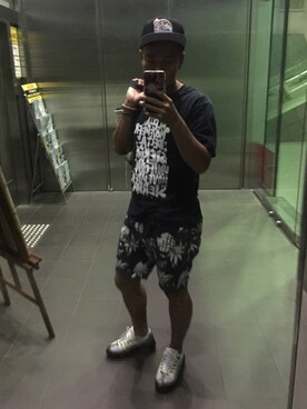 「Kinetics（キネティクス）のアイテム（パンツ）」を使った、shupinさん（メンズ・179cm）の秋コーディネート