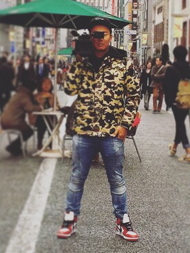 「PIERRE BALMAIN（ピエールバルマン）のアイテム（パンツ）」を使った、shupinさん（メンズ・179cm）の秋コーディネート