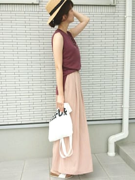 みーほさん（レディース・162cm）の夏コーディネート