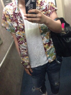 REINA YOKOYAMAさん（レディース・159cm）の夏コーディネート