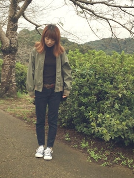 .Kさん（レディース・157cm）の秋コーディネート